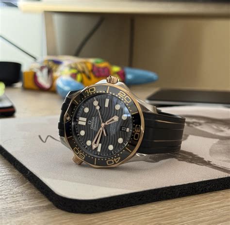 omega sedna gold speedmaster|omega seamaster 300 sedna gold.